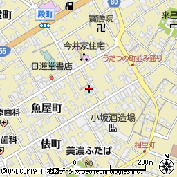 岐阜県美濃市2262-2周辺の地図