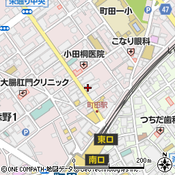 ぼちぼち 町田北口店周辺の地図