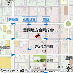 兵庫県豊岡市寿町8-7周辺の地図