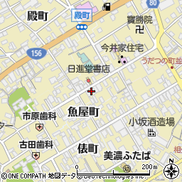 岐阜県美濃市1924周辺の地図
