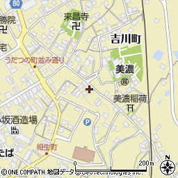 岐阜県美濃市2389周辺の地図
