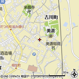 岐阜県美濃市2386周辺の地図