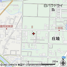 兵庫県豊岡市庄境117周辺の地図