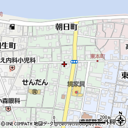 鳥取県境港市東本町49周辺の地図