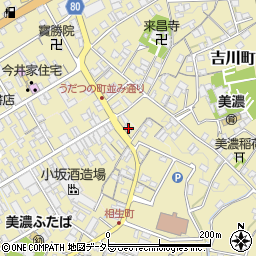岐阜県美濃市2334周辺の地図