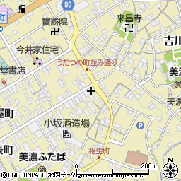岐阜県美濃市2305周辺の地図