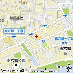 ダイハツ東京販売南六郷店周辺の地図