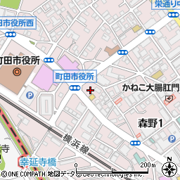 トヨタレンタリース多摩町田店周辺の地図