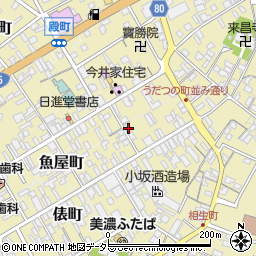 岐阜県美濃市2273周辺の地図