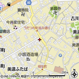 岐阜県美濃市2306周辺の地図