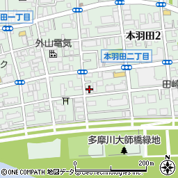 ニチイケアセンター本羽田周辺の地図