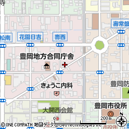 兵庫県豊岡市寿町7-8周辺の地図