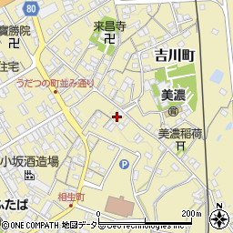 岐阜県美濃市2382周辺の地図