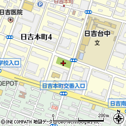 中央広場周辺の地図