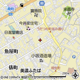 岐阜県美濃市2277周辺の地図