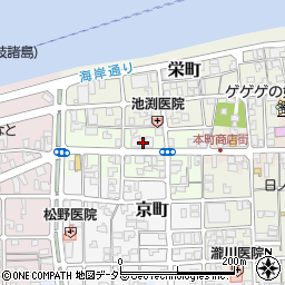 鳥取県境港市松ケ枝町15周辺の地図