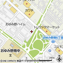 おゆみ野パークハウス弐番館周辺の地図