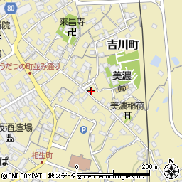 岐阜県美濃市2387周辺の地図