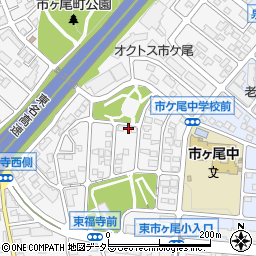 神奈川県横浜市青葉区市ケ尾町534-9周辺の地図