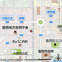 兵庫県豊岡市寿町6-16周辺の地図