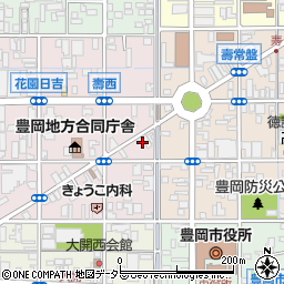 兵庫県豊岡市寿町6-15周辺の地図