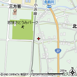 福井県三方上中郡若狭町北前川36-8周辺の地図