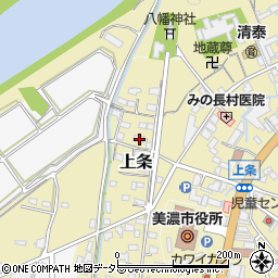 岐阜県美濃市1204周辺の地図