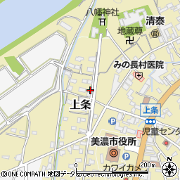 岐阜県美濃市1205周辺の地図