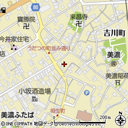 岐阜県美濃市2339周辺の地図