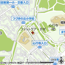 ＦＣＤ荏田東店周辺の地図