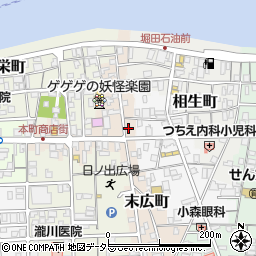 鳥取県境港市末広町42周辺の地図