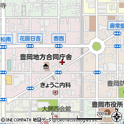 兵庫県豊岡市寿町7-13周辺の地図