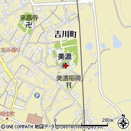 岐阜県美濃市3044周辺の地図