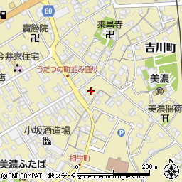 岐阜県美濃市2340周辺の地図