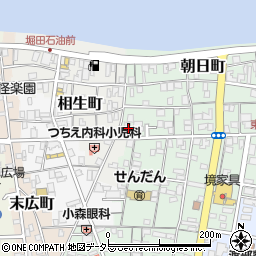 鳥取県境港市東本町96周辺の地図