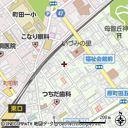 東京都町田市原町田5丁目1-18周辺の地図