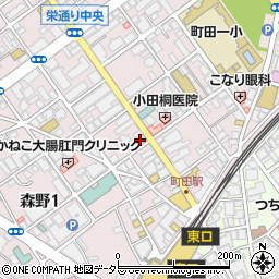 日本調剤新町田薬局周辺の地図