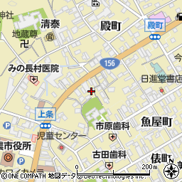 岐阜県美濃市63周辺の地図