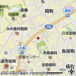 岐阜県美濃市62周辺の地図