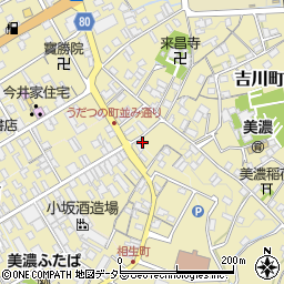 岐阜県美濃市2338周辺の地図