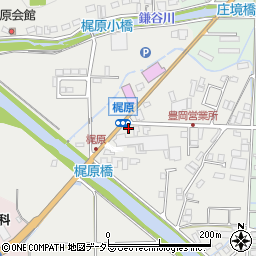 兵庫県豊岡市梶原326周辺の地図