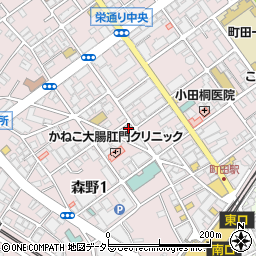 中央労働金庫町田支店周辺の地図