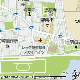 南関東ふそう大田サービスセンター周辺の地図