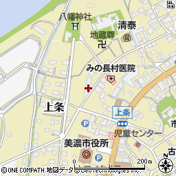 岐阜県美濃市1351周辺の地図