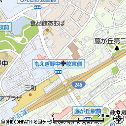 セブンイレブン横浜藤が丘１丁目店周辺の地図