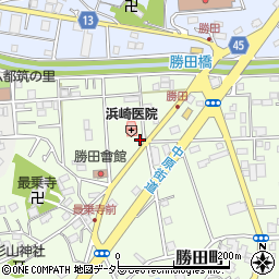 神奈川県横浜市都筑区勝田町1293-4周辺の地図