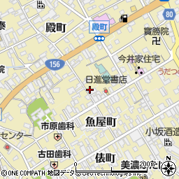 岐阜県美濃市1934周辺の地図