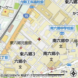 東三はなみずき児童公園周辺の地図