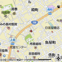 岐阜県美濃市58-3周辺の地図