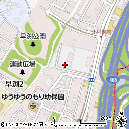 神奈川県横浜市都筑区早渕周辺の地図